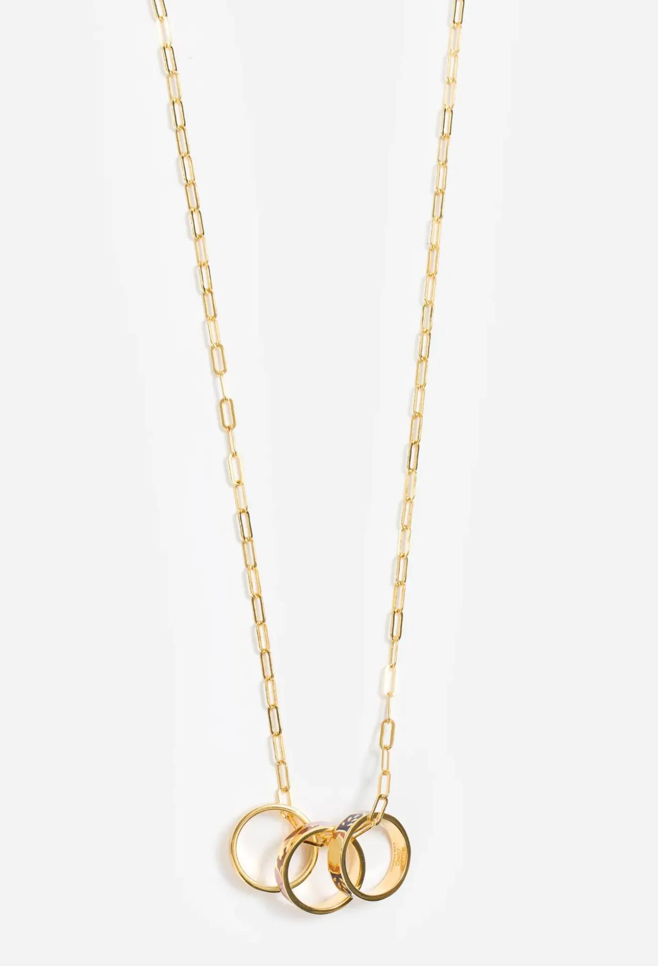 3 Ring Necklace