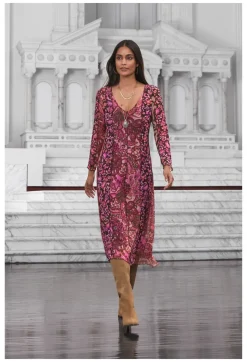 Agatha Mesh Midi Dress