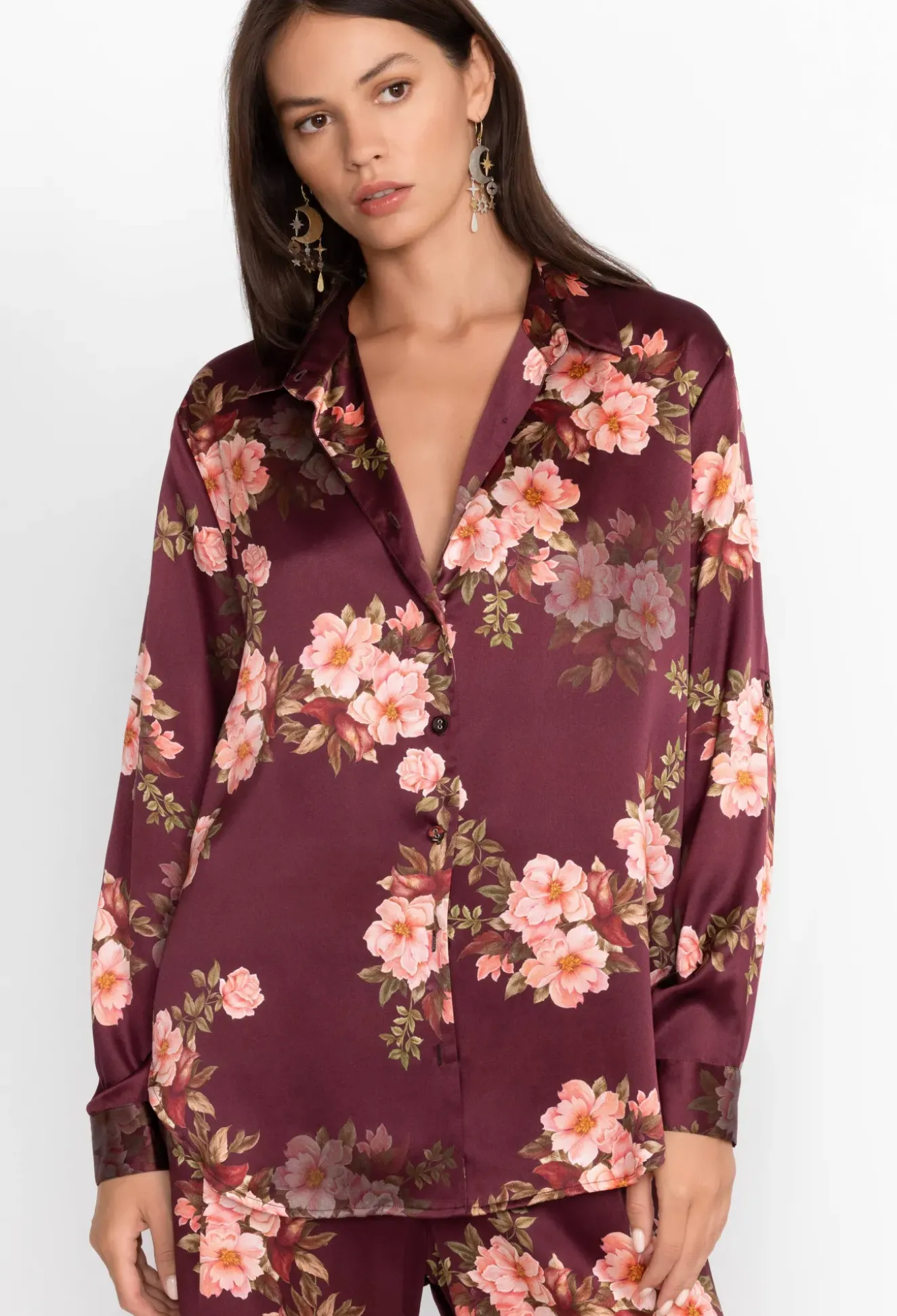 Amanza Roll Sleeve Shirt