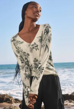 Anahi Printed Pullover