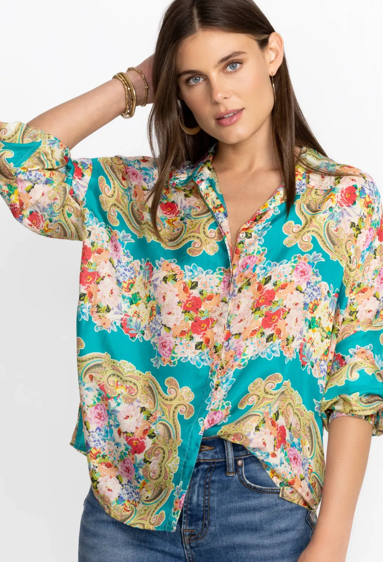Arie Button Up