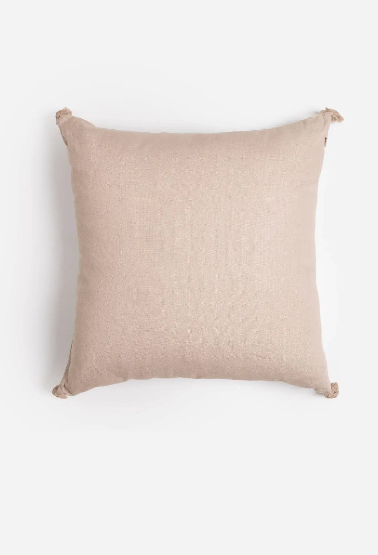 Arla Linen Embroidered Pillow