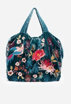 Ashira Velvet Tote Bag