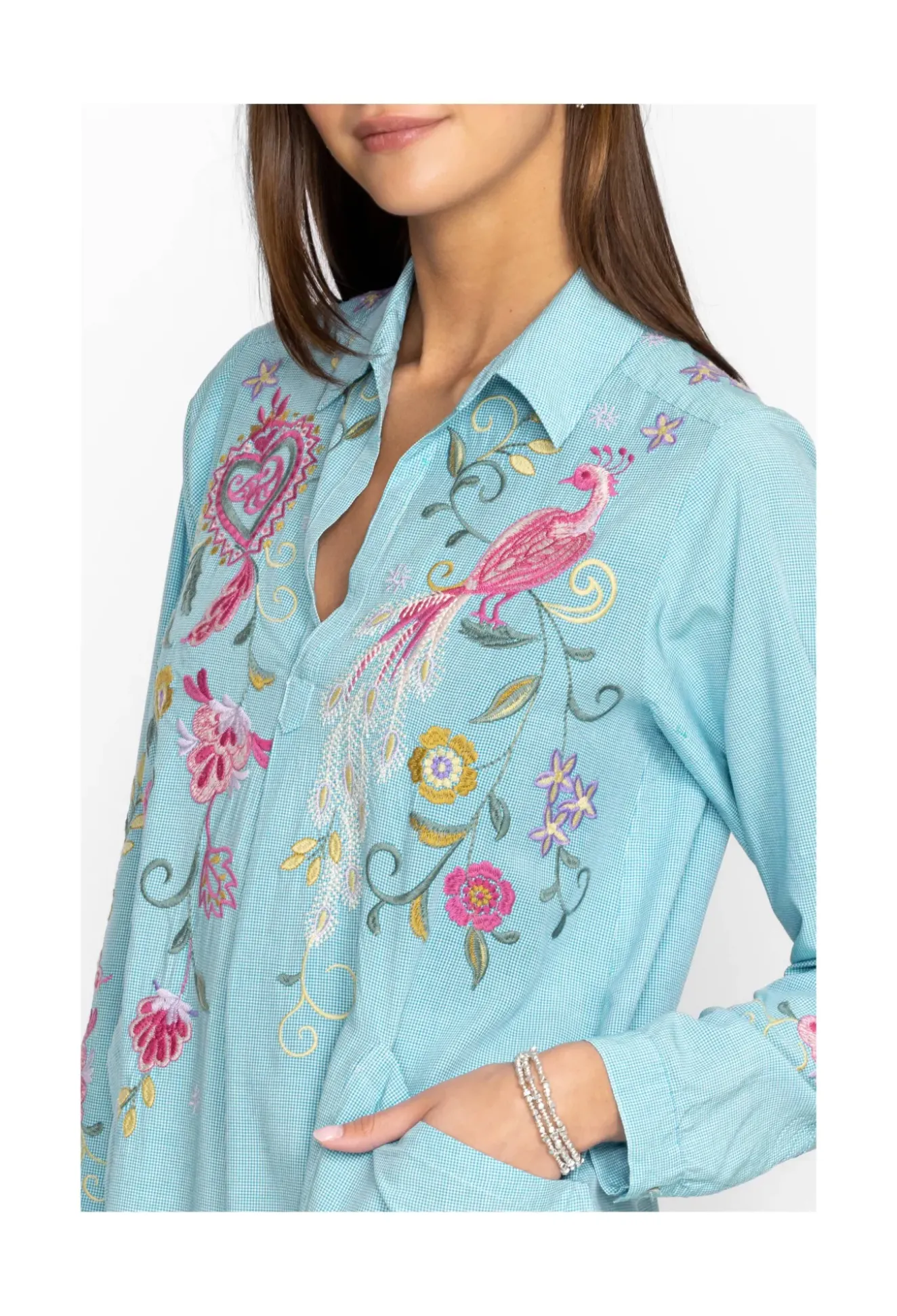 Ashlee Henley Popover Tunic