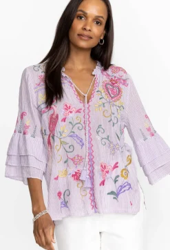 Ashlee Ruffle Sleeve Blouse