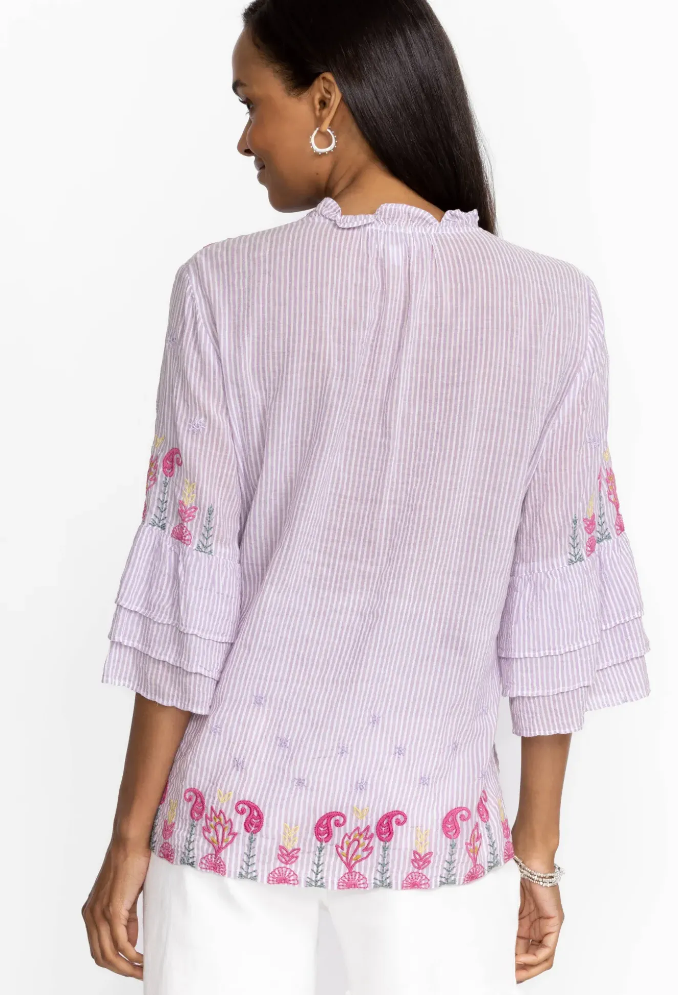 Ashlee Ruffle Sleeve Blouse