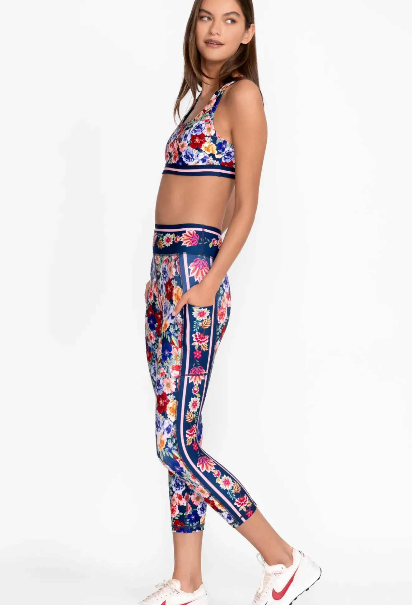 Bee Active Capri Legging With Pockets