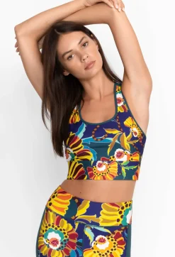 Bee Active Mesh Back Longline Bra