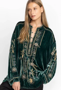 Belina Velvet Tunic
