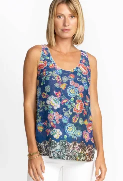 Block Mint Tank Top