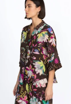 Boxy Silk Shirt