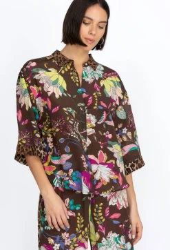 Boxy Silk Shirt