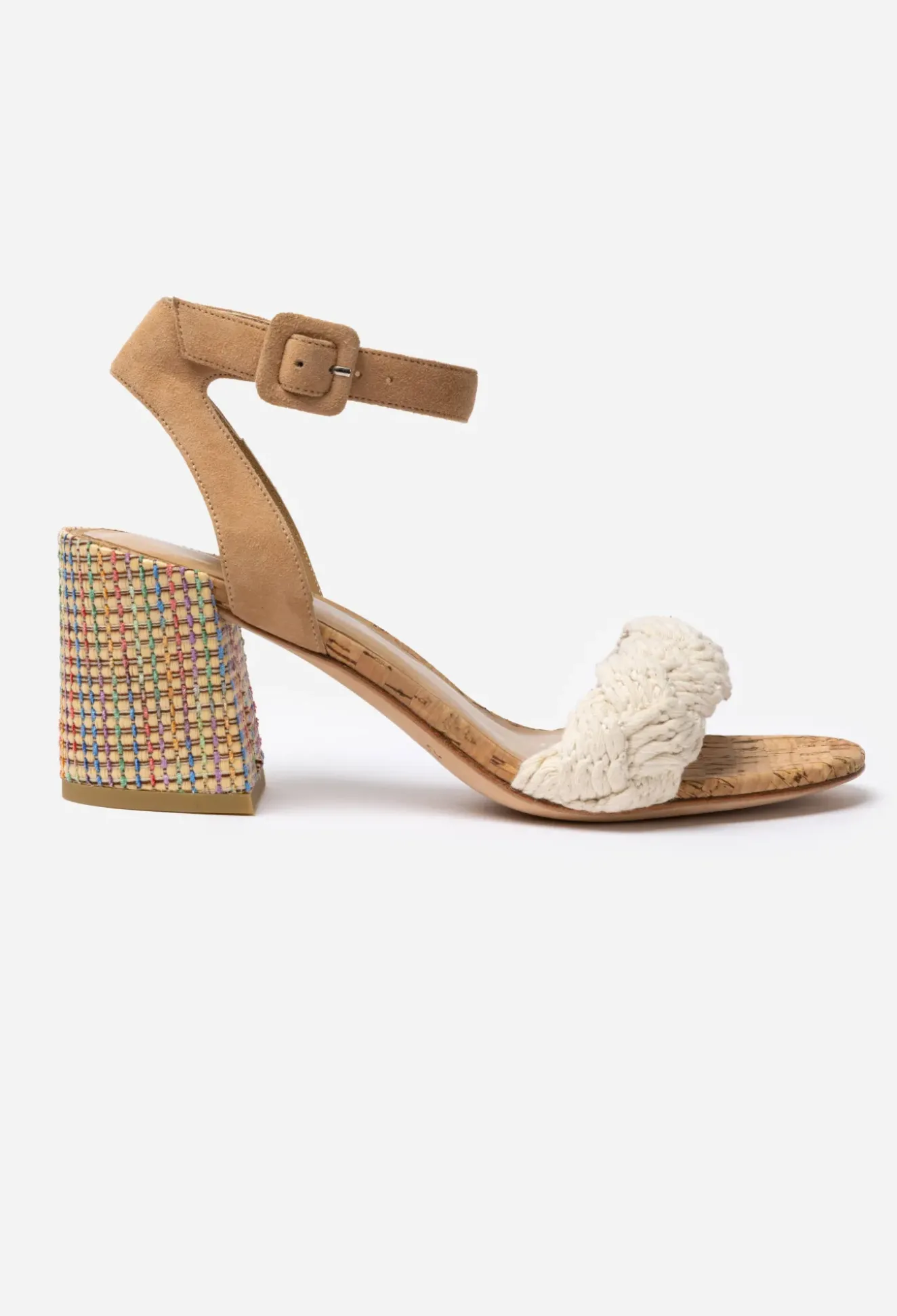 Braid Block Heel