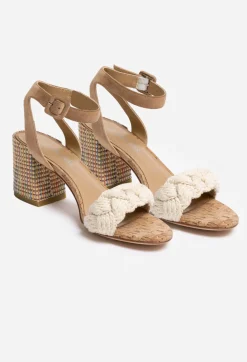 Braid Block Heel