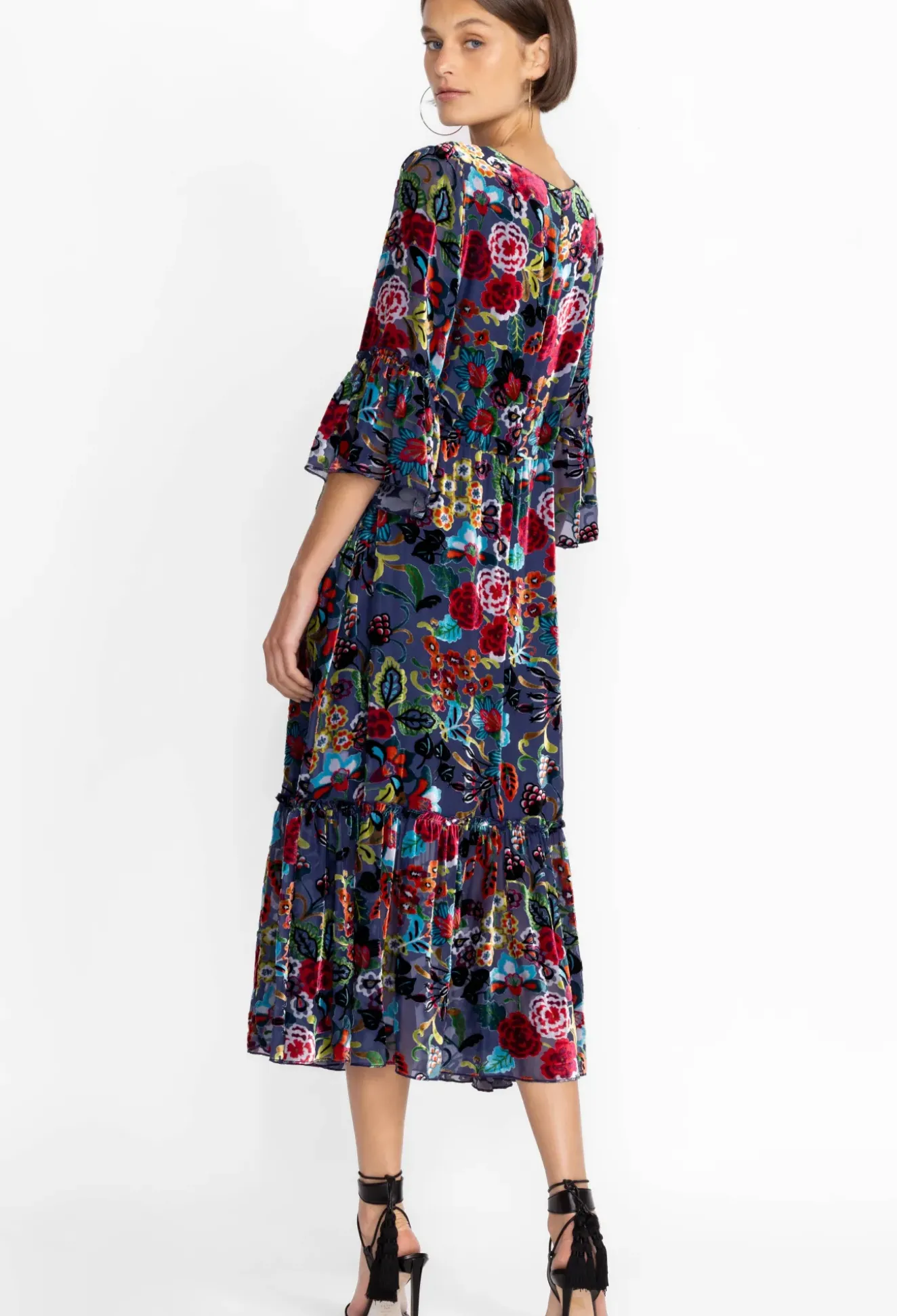 Burnout Tanya Dress (Lined)