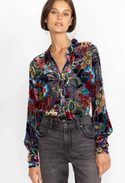 Burnout Yrene Blouse