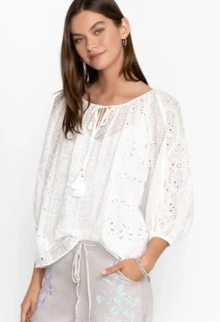 Castillo Eyelet Blouse