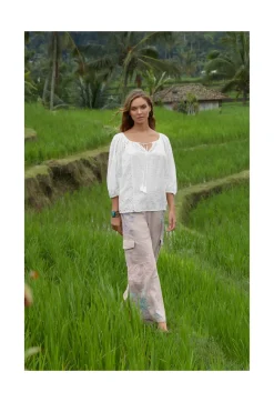 Castillo Eyelet Blouse