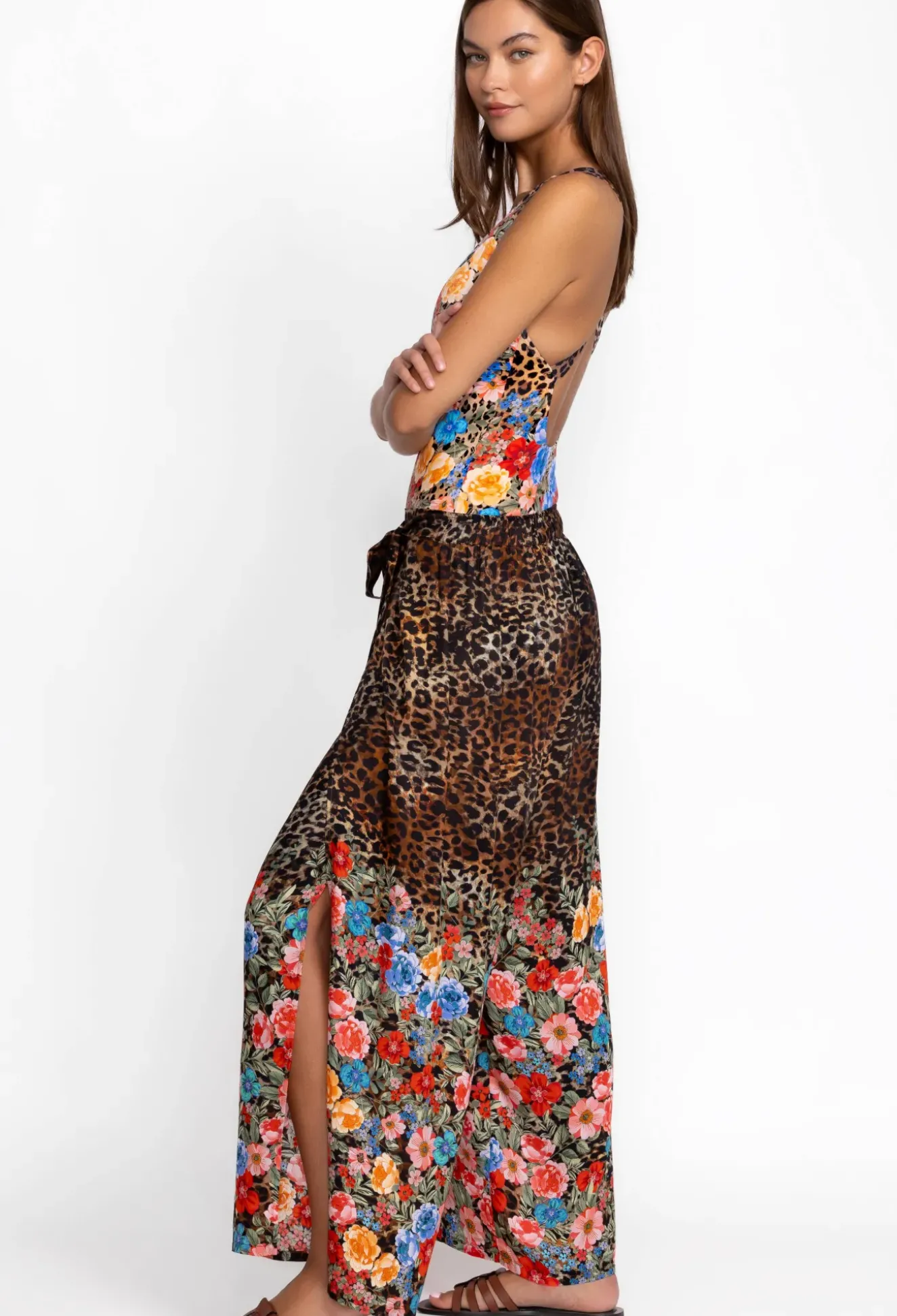 Cheetah Wrap Pant