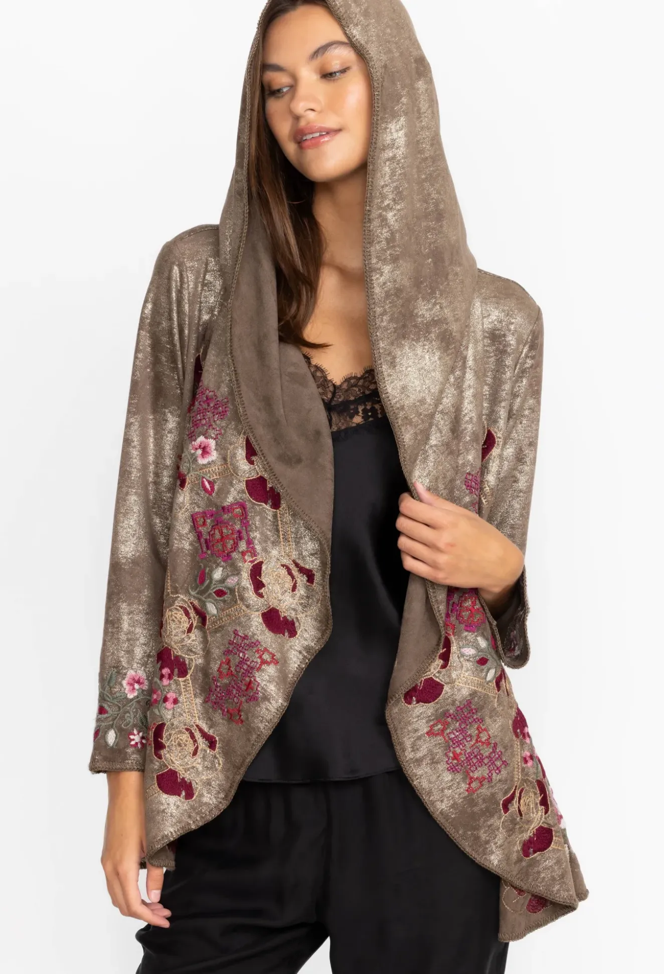 Claudette Metallic Sweater