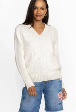 Crochet Patched Sweater