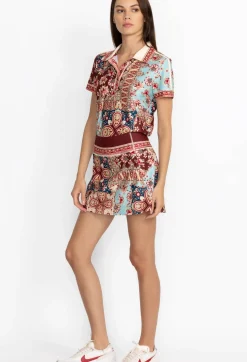 Dolphin Hem Skirt