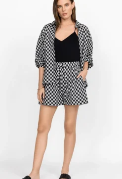 Drawstring A-Line Short