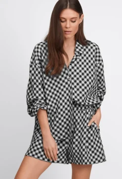 Drawstring A-Line Short