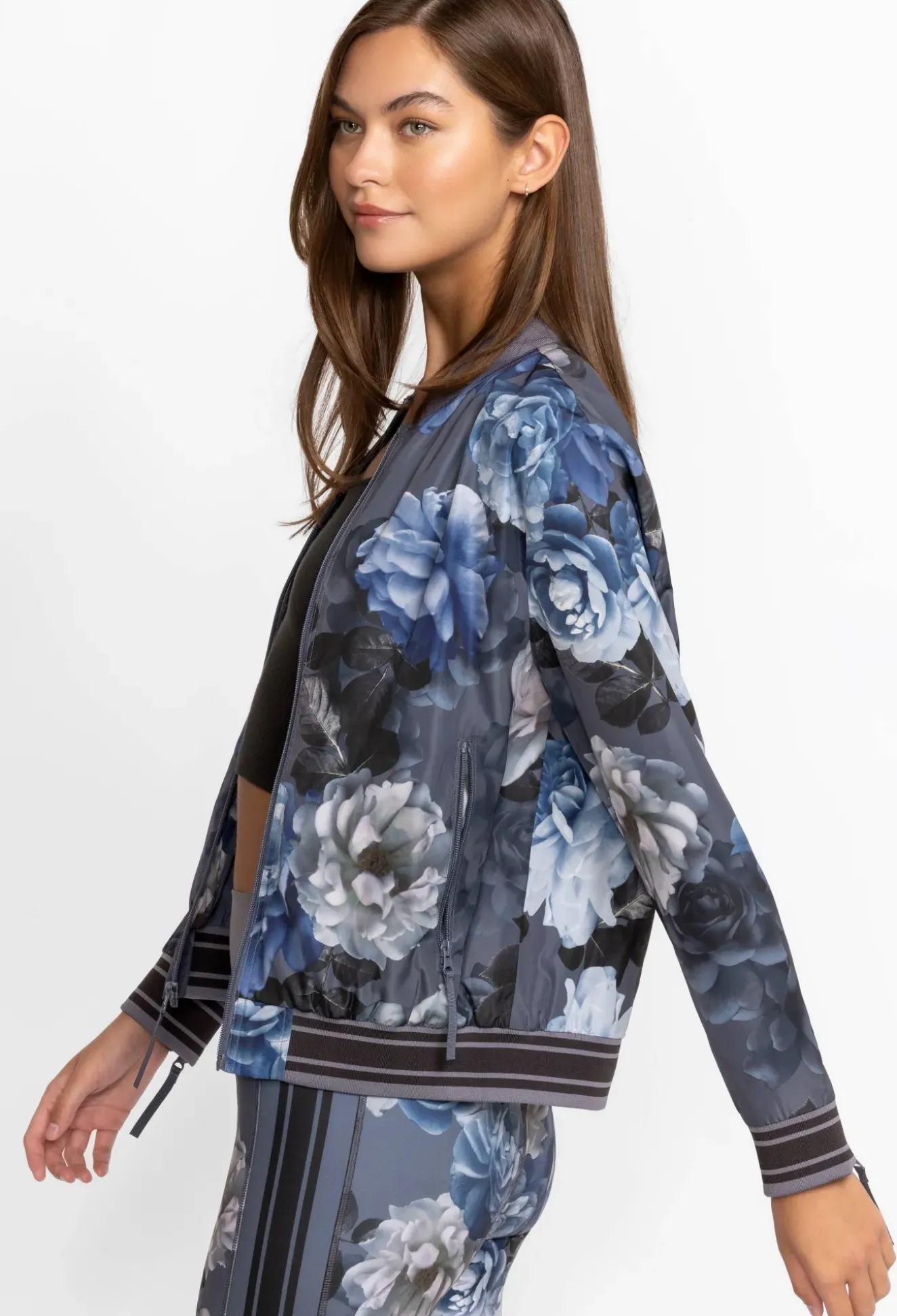 Drop Shoulder Bomber Jacket