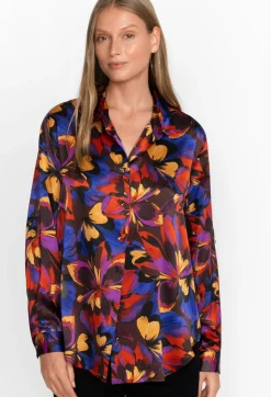 Eclipse Blooms Silk Shirt