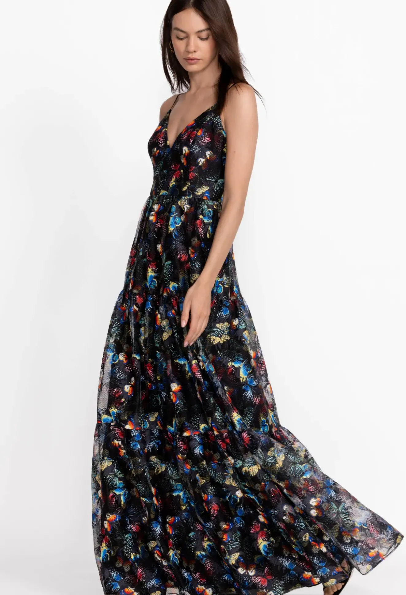 Embroidered Maxi Dress