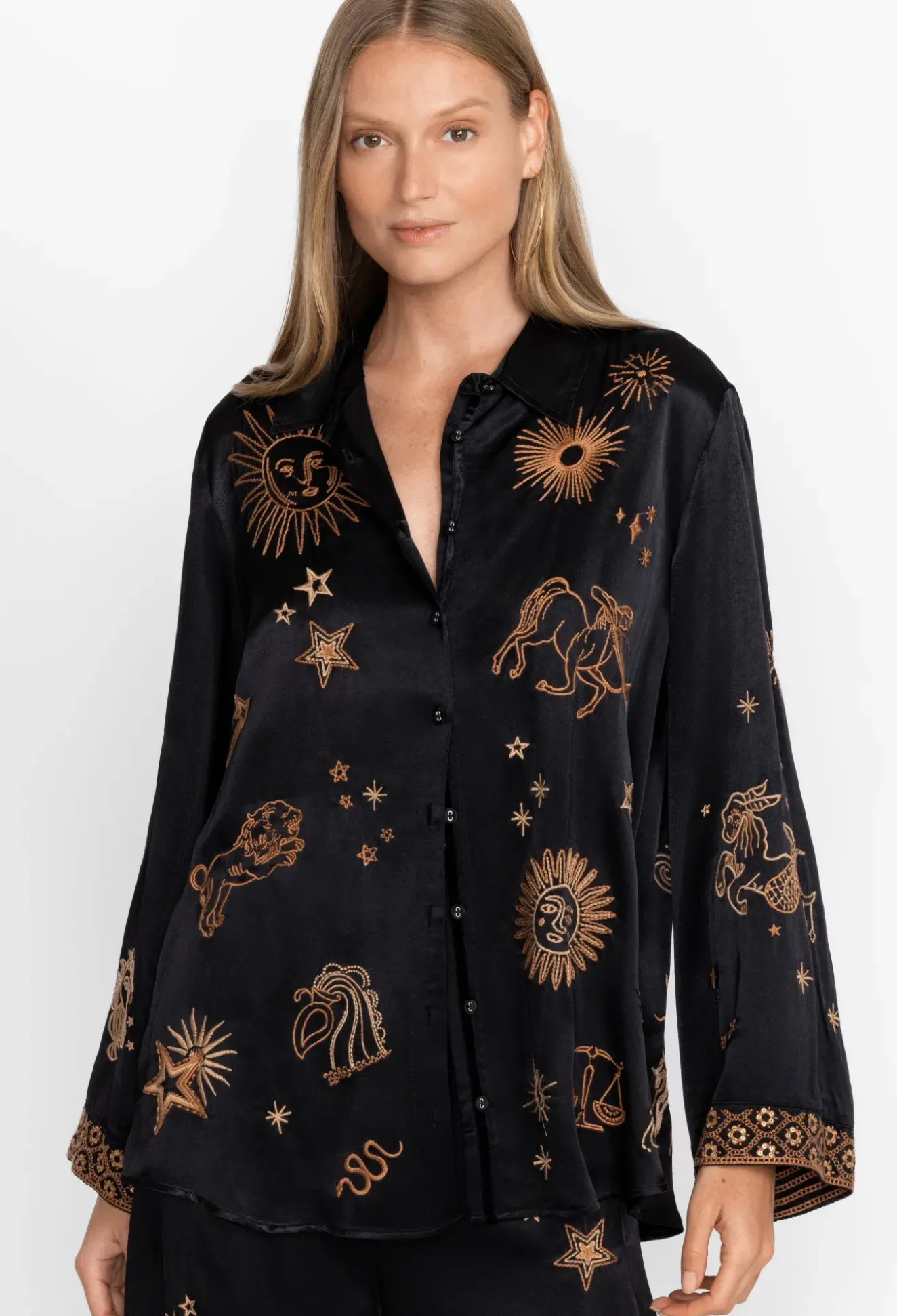 Estrella Kimono Sleeve Oversized Shirt