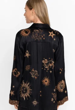 Estrella Kimono Sleeve Oversized Shirt