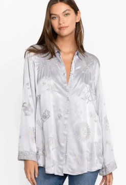 Estrella Kimono Sleeve Oversized Shirt