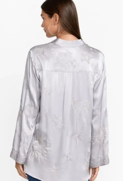Estrella Kimono Sleeve Oversized Shirt