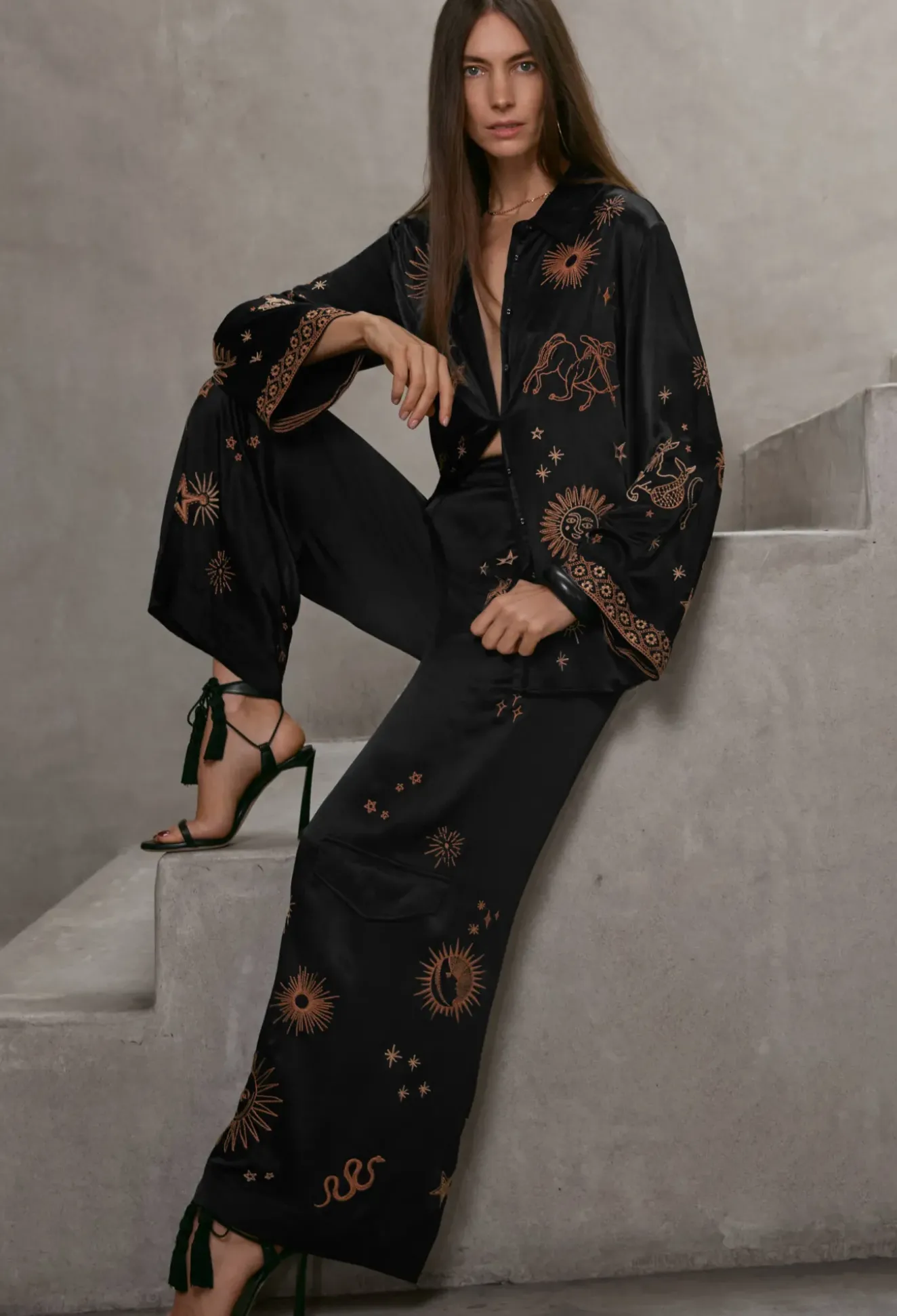 Estrella Wide Leg Cargo Pant