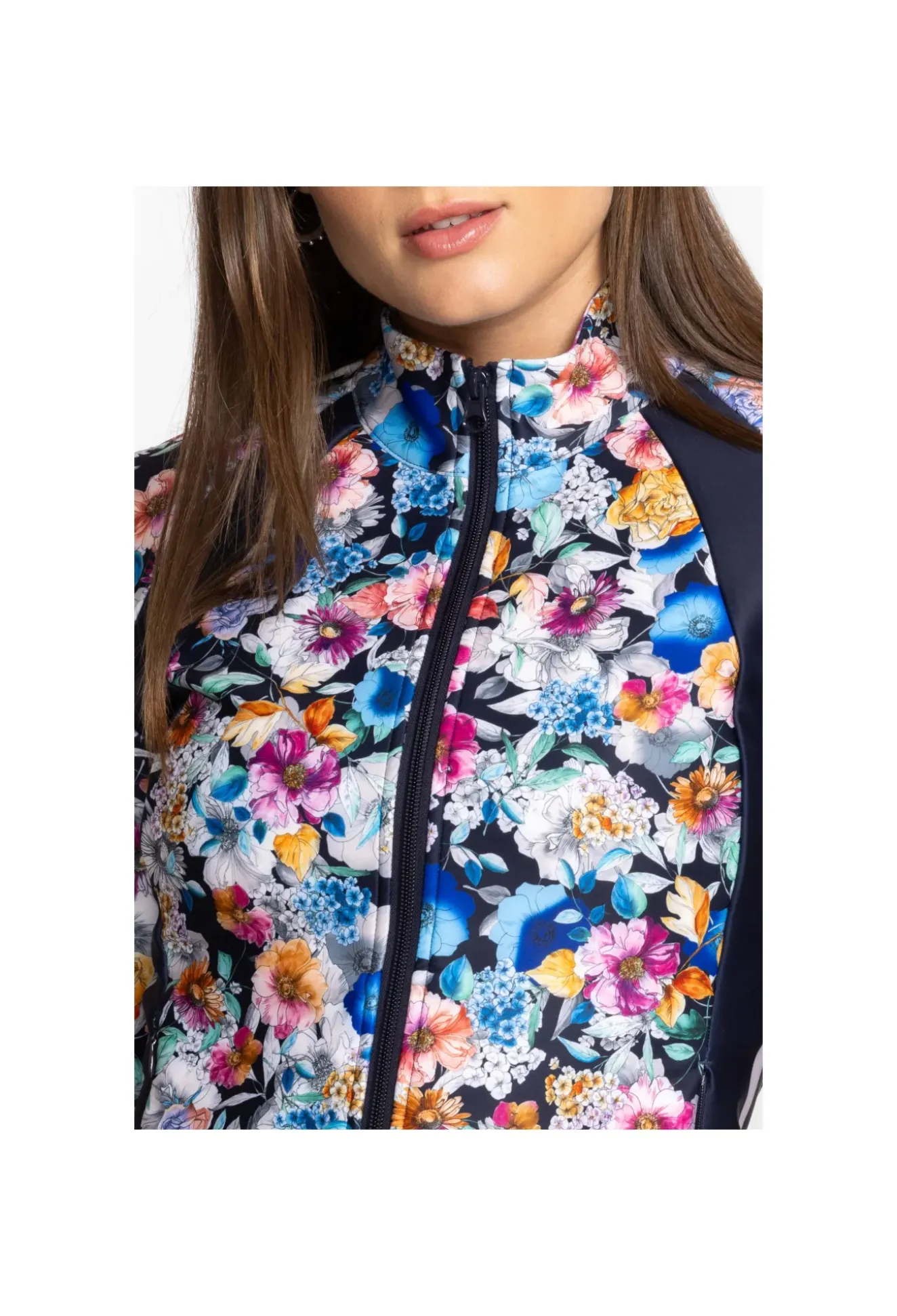 Fall Dance Fitted Athletic Jacket