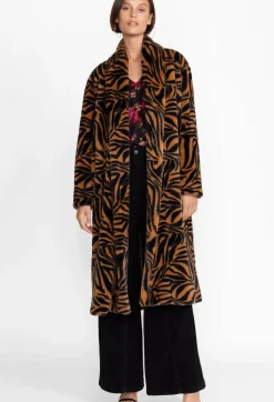 Faux Fur Long Coat