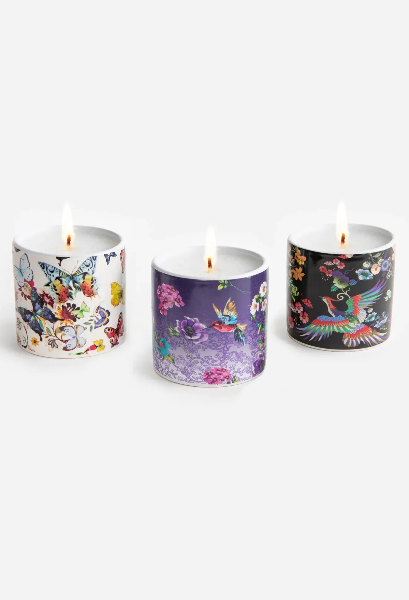 Fine Set Of 3 Votive Candles