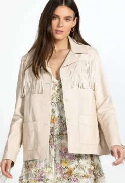 Frangia Leather Jacket