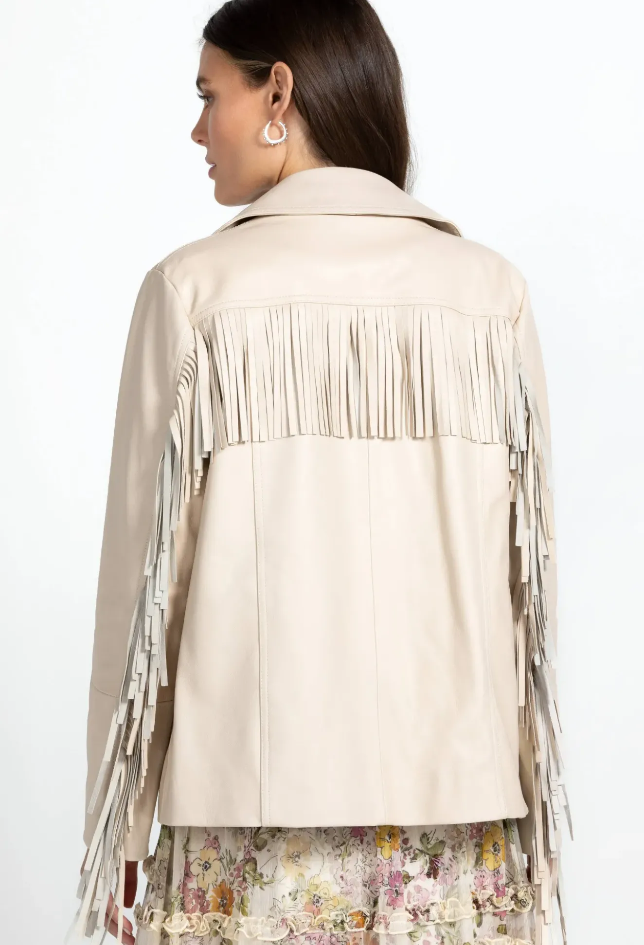Frangia Leather Jacket