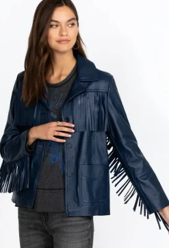 Frangia Leather Jacket