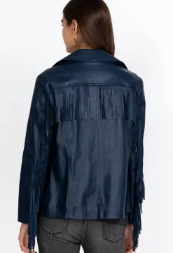 Frangia Leather Jacket
