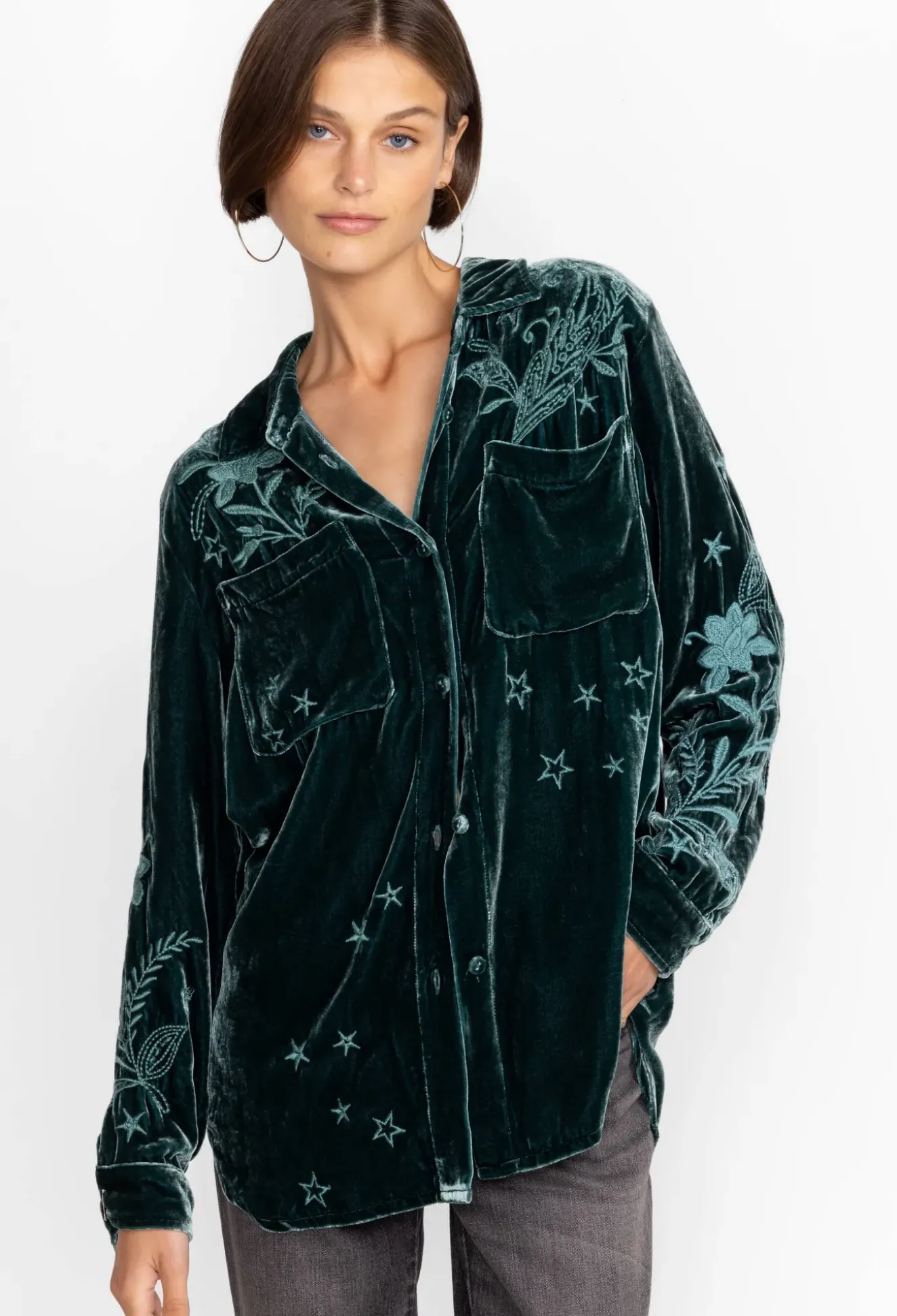 Frankie Velvet Chore Jacket