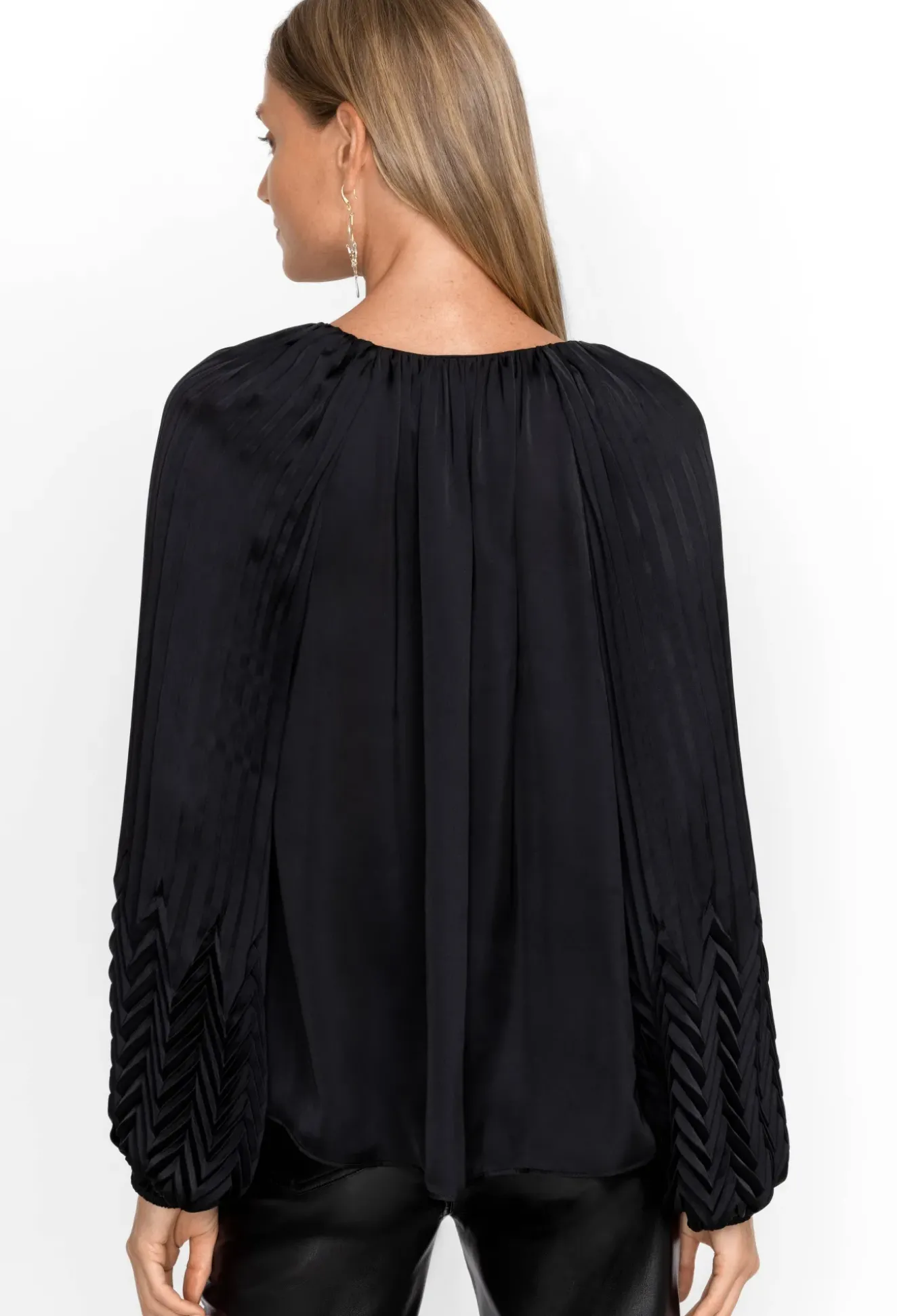 Gemma Pleated Blouse