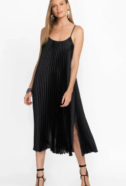 Gemma Pleated Midi Dress
