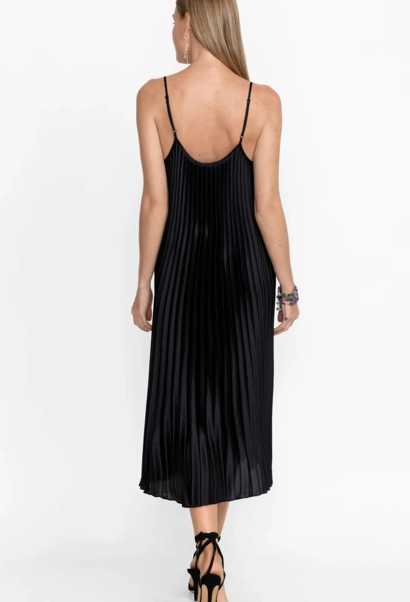Gemma Pleated Midi Dress