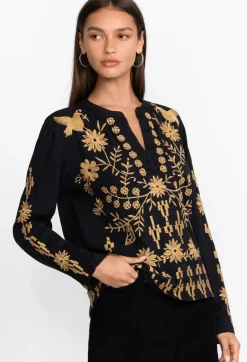Georgina Raw Seam Henley