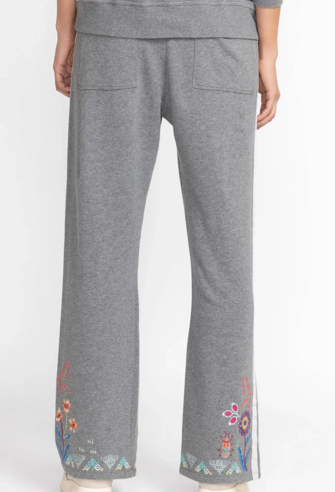 Griffin Wide Leg Ribbon Pant