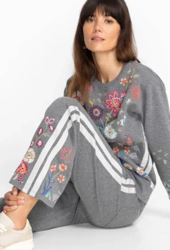 Griffin Wide Leg Ribbon Pant
